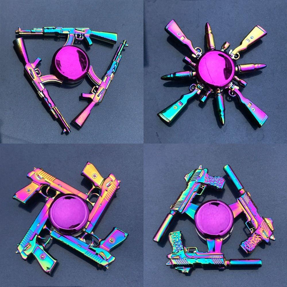 Keepin Hand Spinner, Dragon Wings โลหะความเร็วสูง Rainbow Finger Spinner, Spinning Top ของเล่นโลหะผสมเสียงต่ํา Anti-Anxiety ปลายนิ้ว Gyro ของขวัญวันเกิด - รูปที่ 4