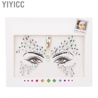 Yiyicc Face Rhinestones  Shiny Glitter Eyes Facial Makeup S For Holiday