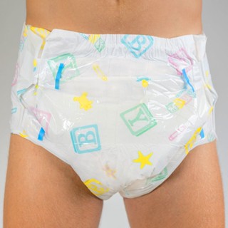 ABDL (ส่งจากประเทศไทย) ผ้าอ้อมผู้ใหญ่ Adult Diaper แบรนด์ Bambino-Classico 1 ตัว