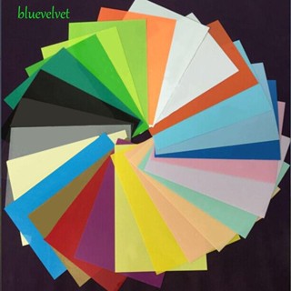 Bluevelvet แผ่นพลาสติกหดได้ สําหรับทําเครื่องประดับ พวงกุญแจ DIY