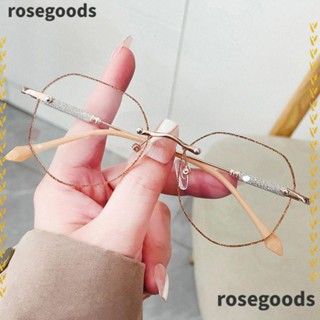 Rosegoods1 แว่นตา ป้องกันแสงสีฟ้า กรอบเบาพิเศษ ทนทาน สําหรับผู้ชาย และผู้หญิง