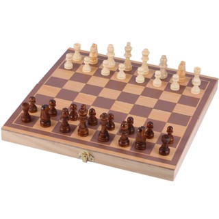 【yunhai】Folding Chess Set Wooden Folding Test Magnetic International Chess Set