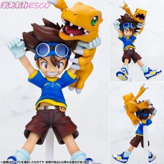 Francesco โมเดลตุ๊กตาฟิกเกอร์ Digimon Agumon Gabumon Taichi Yagami Ishida Yamato ของเล่น สําหรับเก็บสะสม