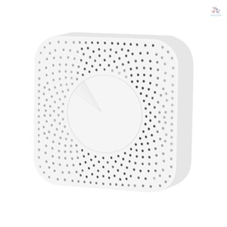 Nancy1314 Tuya WiFi 6-in-1 เครื่องตรวจจับความชื้น PM2.5 Formaldehyde TVOC CO2 สําหรับบ้าน ออฟฟิศ