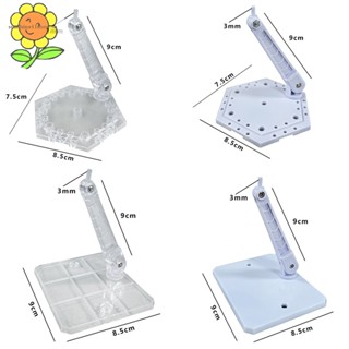 Sunshop ฐานวางโมเดลฟิกเกอร์ แฮนด์เมด DIY สีดํา สําหรับ 1/144 HG RG TH