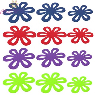 【COLORFUL】Heavy Duty Pan Protectors 12pcs Felt Pads for Scratch Free and Non Stick Coating