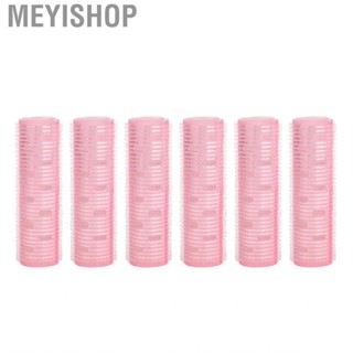 Meyishop Hair Rollers  Lengthening Set Physically Curly 6pcs Styling Tool for Medium Short