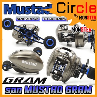 รอกหยดน้ำ รอกเบท MUSTAD GRAM 2021 (มีทั้งหมุนซ้ายและหมุนขวา)