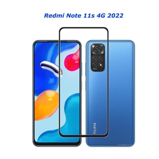 กระจกนิรภัย XIaomi Redmi Note 11s แบบเต็มหน้าจอ ป้องกันรอยขีดข่วน