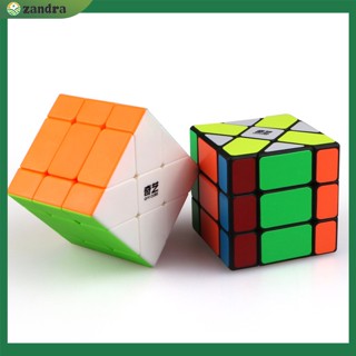 【COD】Qiyi สติกเกอร์รูบิคปริศนา 3x3 ความเร็ว หลากสี ของเล่นสําหรับเด็ก