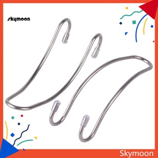 Skym* ตะขอสเตนเลส สําหรับแขวนเสื้อผ้า ติดเบาะหลังรถยนต์ 2 ชิ้น