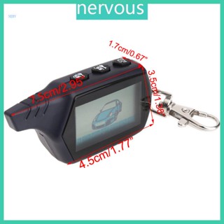 Nerv พวงกุญแจสตาร์ทเครื่องยนต์ B9 LCD สําหรับ A61 B9 B6 B91 B61 A91