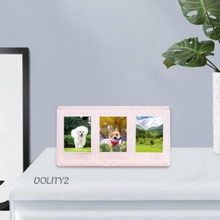 [Dolity2] กรอบรูป ความจุ 3 ภาพ DIY สําหรับตกแต่งบ้าน