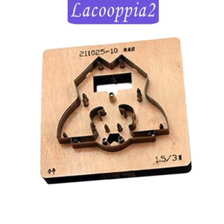 [Lacooppia2] แผ่นแม่แบบหนัง ตัดลายนูน รูปสัตว์ ทนทาน สําหรับตกแต่งสมุดภาพ