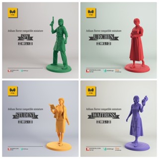 9.9 เหนื่อยมากโมเดลฟิกเกอร์ Strange Talk Crazy Strange House Investigator Chess Piece Board Game Chess Piece ของเล่นสําหรับเด็ก