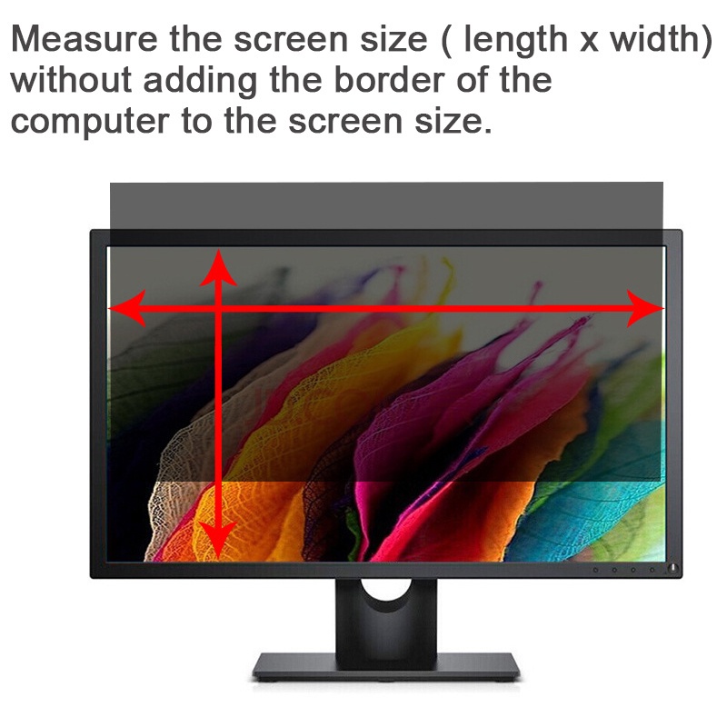 ป้องกันหน้าจอ Privacy Film Notebook 13.3 14 15.6 21.5 24" นิ้ว คอมพิวเตอร์ป้องกันสายลับ Matte ฟิล์มกรองความเป็นส่วนตัว