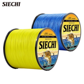 Siechi สายเอ็นตกปลา แบบถัก 300 ม. 4 เส้น PE 0.11 มม. เป็น 0.50 มม. 12LB-83LB