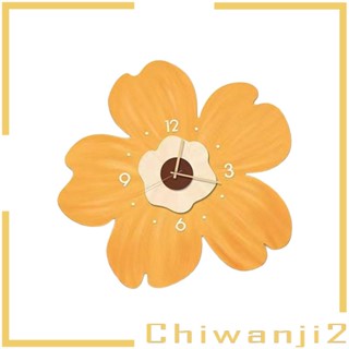 [Chiwanji2] นาฬิกาแขวนผนัง แบบไม้ เสียงเงียบ สําหรับตกแต่งห้องนั่งเล่น ฟาร์มเฮาส์ ห้องนอน