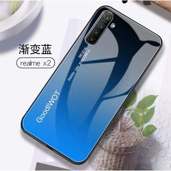 เคส Realme 6 สำหรับเรียลมี กระจกสองสี กันกระแทก TPU Case