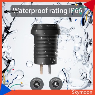 Skym* Dc12v-24v ที่ชาร์จในรถยนต์ แบบพอร์ตคู่ ชาร์จเร็ว พร้อมซ็อกเก็ตกันน้ํา สําหรับโทรศัพท์ แท็บเล็ต Gps 12v-24v ยานพาหนะ เรือ Rvs