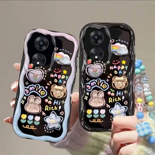 Oppo A98 A78 5G เคส OPPO A78 A58 4G เคสกันกระแทก TPU แข็ง ป้องกันด้านหลัง เคสโทรศัพท์