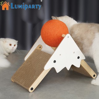 Lumiparty ของเล่นลูกบอลเชือกป่าน ทนต่อการเสียดสี สําหรับแมว