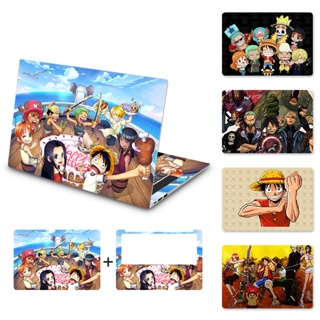 สติกเกอร์ ลายอนิเมะ One Piece DIY สําหรับติดตกแต่งแล็ปท็อป 11 12 13 14 15 17 Dell HP Acer AsusLaptop Cover