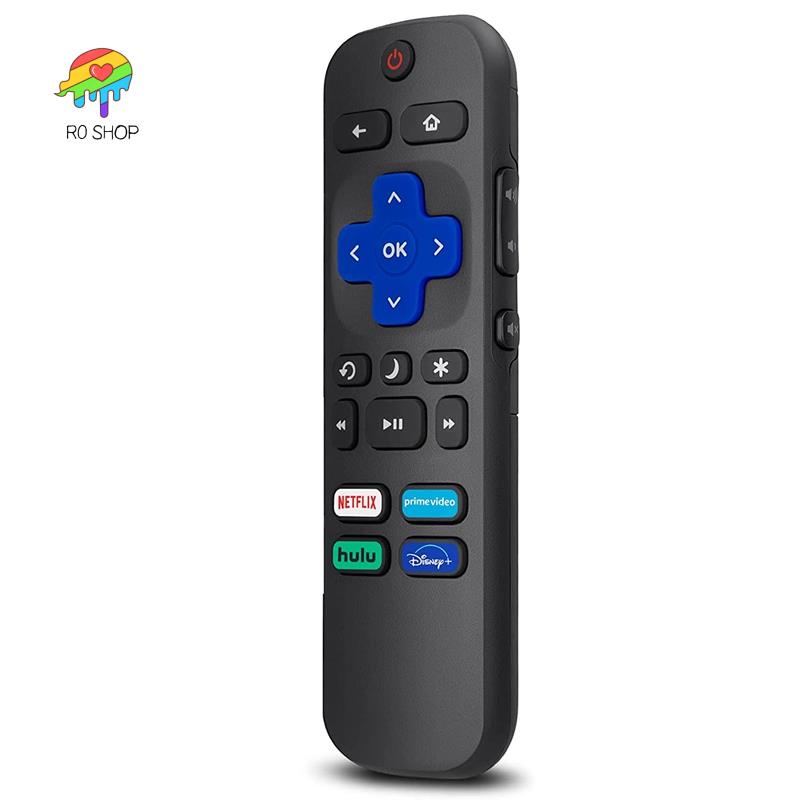การเปลี่ยนรีโมททีวีสากลสําหรับทีวี Sharp Roku,รีโมททีวีพร้อม Netflix/Hulu