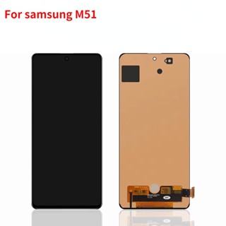 แผงหน้าจอสัมผัสดิจิทัล Lcd สําหรับ Samsung Galaxy M51 M515 M515F M515F DSN