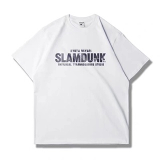 ป่าเสื้อยืด ผ้าฝ้าย พิมพ์ลายอนิเมะ Slam Dunk Shohoku Basket Ball Team Sakuragi Hanamichi สไตล์ญี่ปุ่น สําหรับผู้ชาย(S-5X