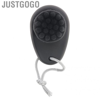 Justgogo [Ander Online] (1pcs/black) double-sided facial cleansing brush