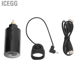 Icegg Rotary Tattoo Machine  Power Supply RCA Interface 1450mAh LCD Screen Rechargeable Battery