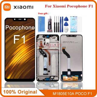 หน้าจอสัมผัส LCD Poco F1 6.18 นิ้ว สําหรับ Xiaomi Pocophone F1 Xiaomi PocophoneF1 PocoF1