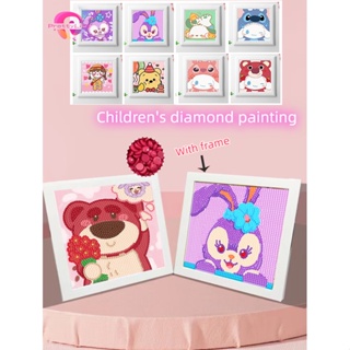 SANRIO การ์ตูน【PL】ครอสติสคริสตัล พร้อมกรอบ ของเล่น Cross-Stitch Crystal , Diamond Painting ภาพปักเพชร ภาพจิตกรรม ภาพวาดเพชร ของขวัญ