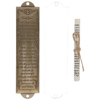 ม้วนศักดิ์สิทธิ์ Judaica Mezuzah อัลลอย สไตล์วินเทจ สําหรับตกแต่ง