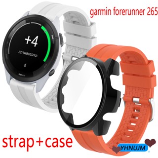 สายนาฬิกาข้อมือ ซิลิโคนนิ่ม แบบเปลี่ยน สําหรับ Garmin Forerunner 265 Smart watch Sport Garmin Forerunner 265