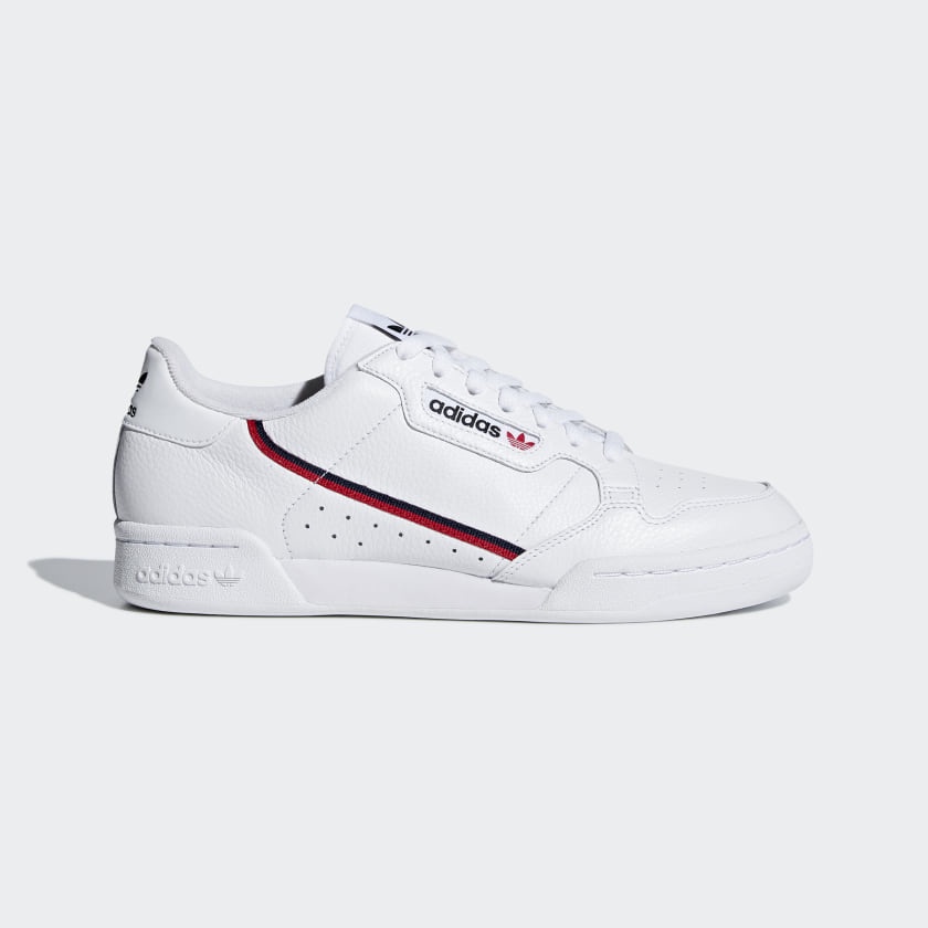 HOT!!adidas ORIGINALS รองเท้า Continental 80 ผู้ชาย สีขาว Sneaker G27706
