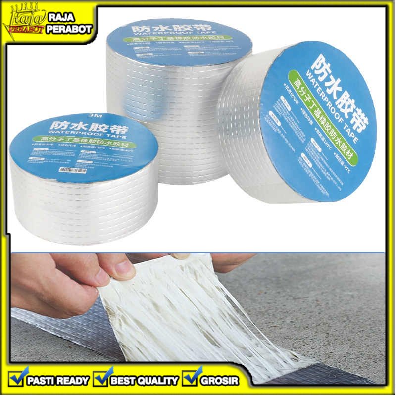 [RPB] เทปแพทช์ฟอยล์อลูมิเนียม BUTYL RUBBER WATERPROOF ANTI-LEAK