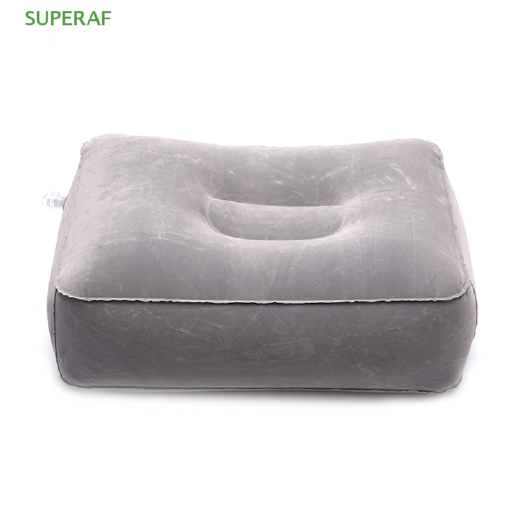 Superaf ที่พักเท้า PVC แบบเป่าลม สําหรับเดินทาง สํานักงาน ขายดี