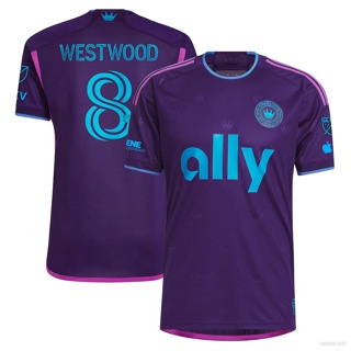 Yp2 เสื้อยืดแขนสั้น ลายทีมชาติฟุตบอล Ashley Westwood Charlotte FC พลัสไซซ์ 2023 MLS PY2