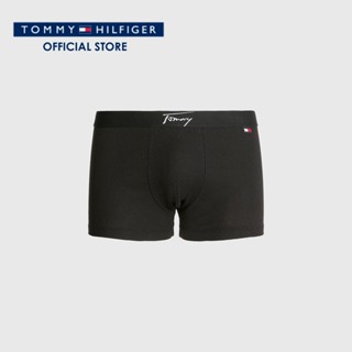 Tommy Hilfiger กางเกงในขาสั้นผู้ชาย รุ่น UM0UM02825 BDS - สีดำ