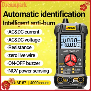 ღDMღมัลติมิเตอร์แบบดิจิตอล 4000 เครื่องนับจำนวนเครื่องทดสอบกระแสไฟ AC DC เกจวัดกระแสไฟ