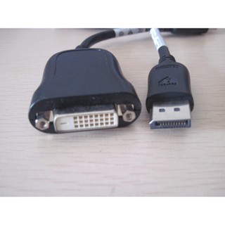 พอร์ตดิสเพลย์พอร์ต DP เป็น DVI-D DVI 24+1 สายเคเบิลวิดีโอ สําหรับโฮสต์ไปยังจอภาพโปรเจคเตอร์ 10 ซม. ใช้แล้ว