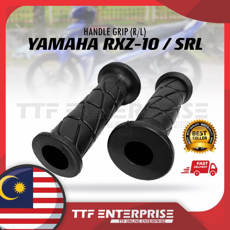 YAMAHA RXZ-10 / SRL HANDLE GRIP (R/L) LAGENDA SRL115 SRL115Z SRL115ZR SRL RXZ10 HANDLE RUBBER
