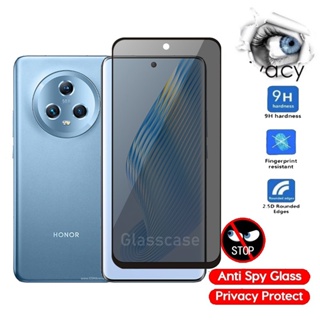 ฟิล์มกระจกนิรภัยกันรอยหน้าจอ ป้องกันการแอบมอง สําหรับ Honor Magic 5Pro 5 Pro Magic5 Pro