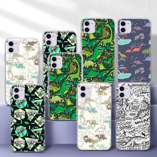 เคสโทรศัพท์มือถือแบบนิ่ม TPU ใส ลายไดโนเสาร์ Y164 สําหรับ Samsung A01 EU A02 M02 A02S A03S A10 A10S A11 A12 A20 A30 A20S