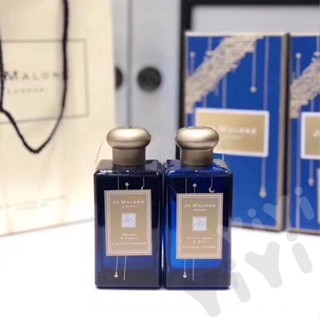 Jo Malone Blue Bottle Starry Sky Romantic Crescent Moon Limited Edition โคโลญจ์ดอกกุหลาบ และไม้มะเกลือ ขนาด 100 มล.