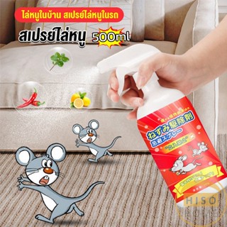 Hiso สเปรย์ไล่หนู น้ำยาไล่หนู  500ml  Anti Rat Spray