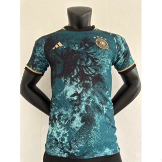 เสื้อกีฬาแขนสั้น ลายทีมชาติเยอรมัน คุณภาพสูง 2324 season