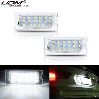 Ijdm หลอดไฟซีนอน LED 6000K 3W สีขาว แบบเปลี่ยน สําหรับ BMW E83 X3 และ BMW E53 X5 2001 2002 2003 2004 2005 2006 2007 2008 2009 2 ชิ้น 51137062293